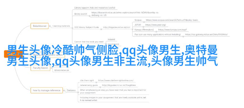 黑白男生帅哥时尚超酷的微信头像(优选18张)